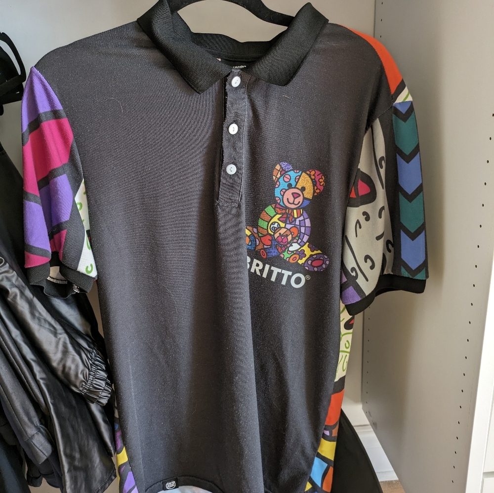 Romero Britto Collab with Fresh Hoods T shirt